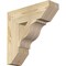 Ekena Millwork Funston Slat Rough Sawn Bracket, Douglas Fir, 4"W x 14"D x 14"H BKT04X14X14FST06RDF - alternate 1